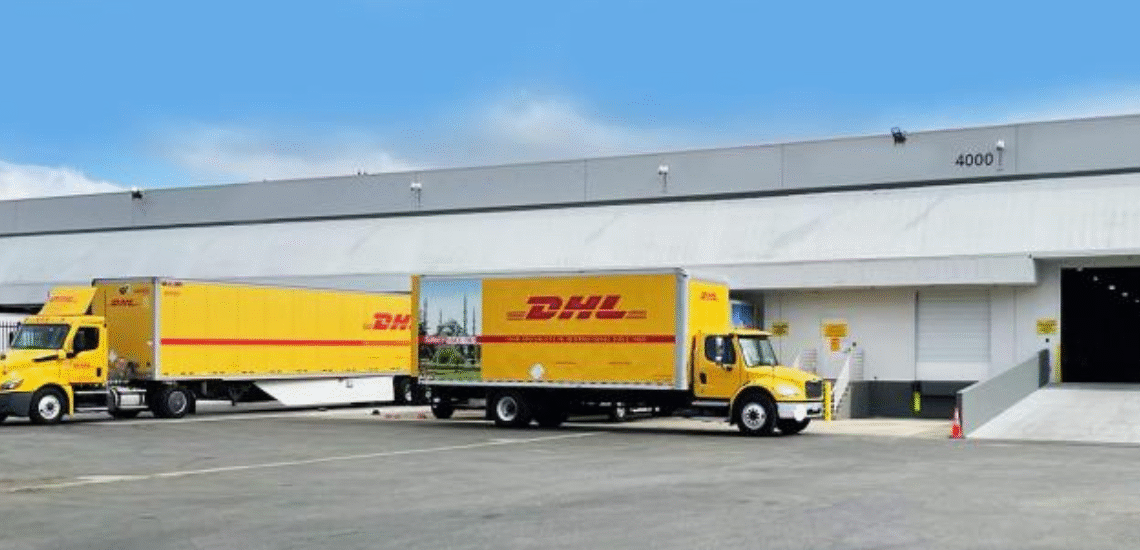 DHL Supply Trucks